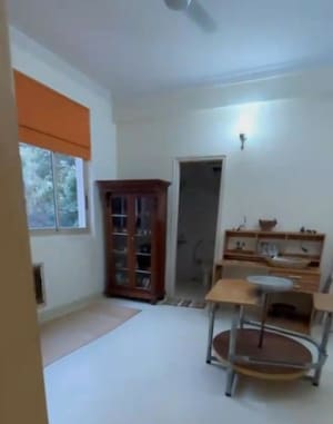 Living Room in 4 BHK Apartment at Prestige Casablanca, Murugesh Palya – for Rent