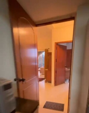 Bathroom in 4 BHK Apartment at Prestige Casablanca, Murugesh Palya – for Rent