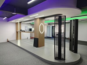 Building Lobby in  Office Space at Vastav Mekhri, Ganga Nagar – for Rent