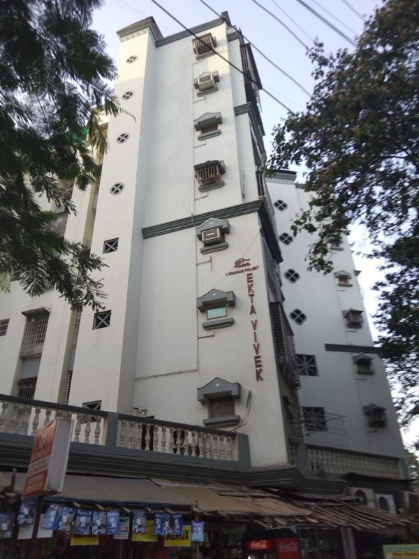 1 BHK 600 Sq.Ft. Apartment in Ekta Vivek Apartments