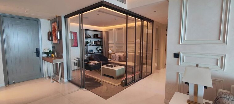 Living Room, lokhandwala-infrastructure-minerva 3 Bedroom 2000 Sq.Ft. Apartment In Mahalaxmi Mumbai 10262452
