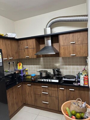 Kitchen in 2.5 BHK Apartment at Shriram Luxor, Hennur Road – for Rent