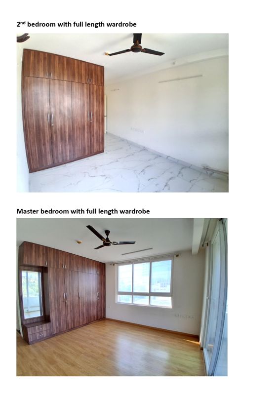 3 BHK + Pooja Room Apartment For Rent in Mantri Lithos