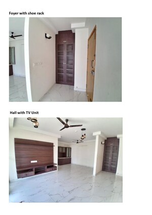 Kitchen in 3 BHK Apartment at Mantri Lithos, Thanisandra – for Rent