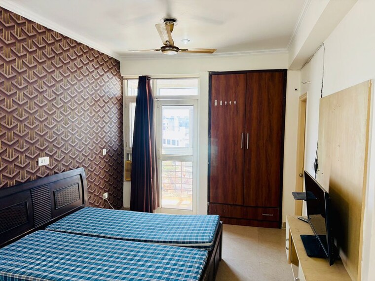 Bedroom, mona-greens 2 Bedroom 1300 Sq.Ft. Apartment In Ghazipur Zirakpur 10262466