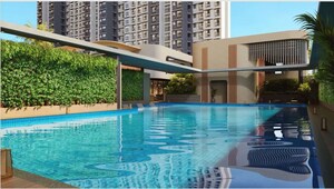 Swimming Pool in 1 BHK Apartment at Lodha The Great Western Mumbai, Naigaon East – for Sale