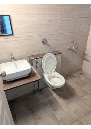 Bathroom in 2 BHK Apartment at Goyal and Co Orchid Greens, Kannur – for Rent