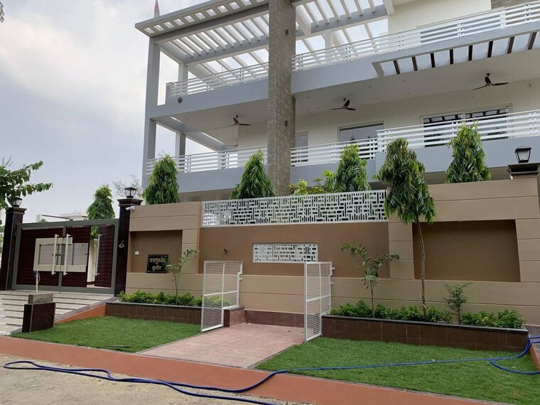 Exterior View, ansal-sushant-golf-city 3 Bedroom 1500 Sq.Ft. Villa In Sushant Golf City Lucknow 10262514