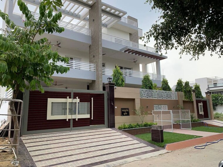 Exterior View, ansal-sushant-golf-city 3 Bedroom 1500 Sq.Ft. Villa In Sushant Golf City Lucknow 10262514