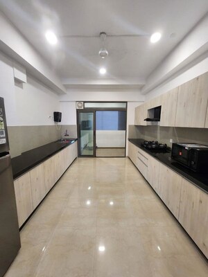 Kitchen in 4 BHK Apartment at Omkar 1973, Worli – for Rent