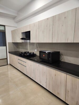 Kitchen in 4 BHK Apartment at Omkar 1973, Worli – for Rent
