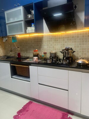 Kitchen in 3 BHK Apartment at Kolte Patil Raaga, Hennur Road – for Rent