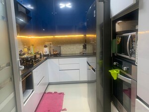 Kitchen in 3 BHK Apartment at Kolte Patil Raaga, Hennur Road – for Rent