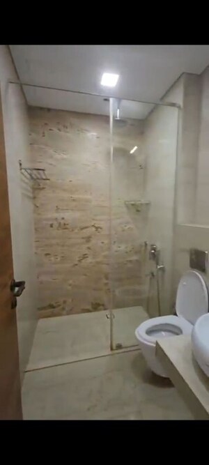 Bathroom in 4 BHK Apartment at Omkar 1973, Worli – for Rent