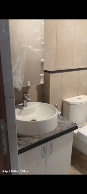 Bathroom in 3 BHK Apartment at Prestige Green Gables, Panathur – for Rent