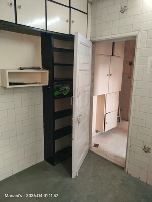 Kitchen in 1 RK Apartment at Mulund West – for Rent