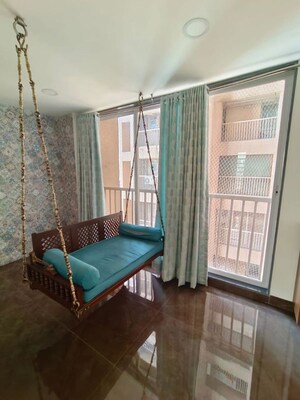 Living Room in 3 BHK Apartment at Soham Tropical Lagoon, Ghodbunder Road – for Sale
