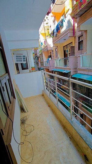 Balcony in 3 BHK Builder Floor at Mehrauli – for Sale