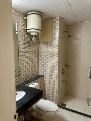 Bathroom in 3 BHK Apartment at Emaar Gurgaon Greens, Sector 102 – for Rent