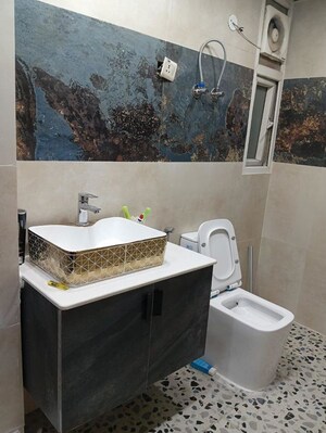 Bathroom in 2 BHK Apartment at Saviour Greenisle, Sain Vihar – for Sale