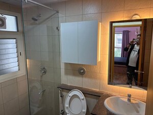 Bathroom in 2 BHK Apartment at Ahad Serenity, Rayasandra – for Rent