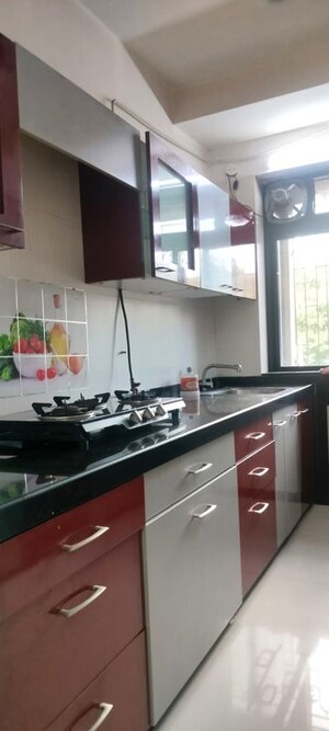 Kitchen in 2.5 BHK Apartment at Grandeur Tower, Borivali East – for Sale