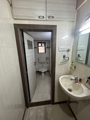 Bathroom in 2 BHK Apartment at Padmini CHS, Chembur – for Rent