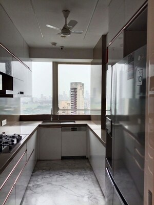 Kitchen in 3 BHK Apartment at Indiabulls Blu, Worli – for Rent