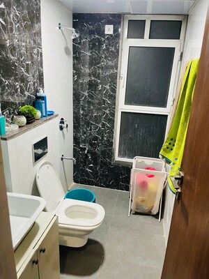 Attached Bathroom in 2 BHK Apartment at Courtyard by Narang Realty and The Wadhwa Group, Pokhran Road No Two – for Sale