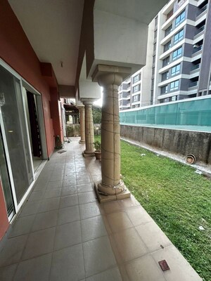 Balcony in 3 BHK Penthouse at Atul Western Hills TownHouses, Baner – for Rent