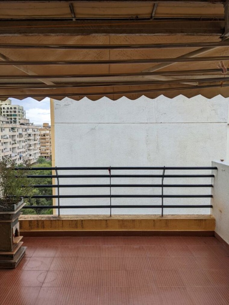Balcony, rama-capriccio-phase-i 4 Bedroom 1800 Sq.Ft. Penthouse In Wakad Pune 10262618