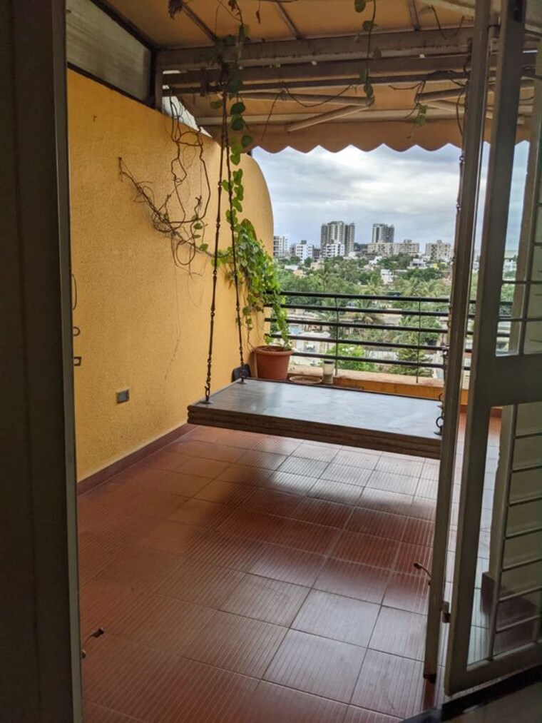 Balcony, rama-capriccio-phase-i 4 Bedroom 1800 Sq.Ft. Penthouse In Wakad Pune 10262618