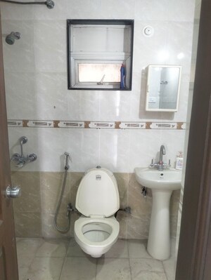 Bathroom in 2 BHK Apartment at Parge Vivaan, Kondhwa – for Rent