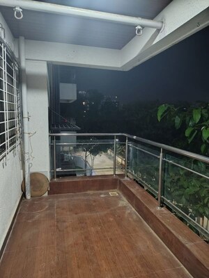 Balcony in 3 BHK Apartment at Atharva Apartment Baner, Baner – for Rent