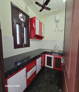 Kitchen in 1 BHK Apartment at Chattarpur – for Rent