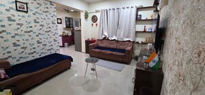 Living Room in 2 BHK Apartment at RK Lunkad Nandadeep, Wakad – for Rent