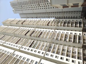 3 BHK Apartment – Exterior View View at Prestige Beverly Hills, Kokapet - for Rent