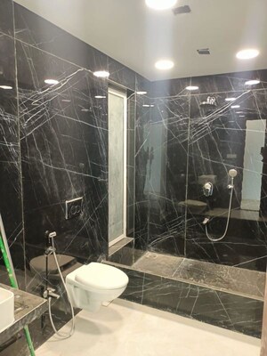 Bathroom in 2 BHK Apartment at Indiabulls Blu, Worli – for Rent