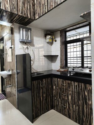 Kitchen in 1 BHK Apartment at Sai Milan CHS, Worli – for Rent