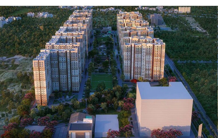 Exterior View, brigade-el-dorado 3 Bedroom 1382 Sq.Ft. Apartment In Bagaluru Bangalore 10262788