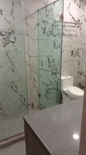 Bathroom in 3.5 BHK Villa at Gulmohar Park – for Rent