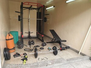 Gym in 4 BHK Villa at Gulmohar Park – for Rent