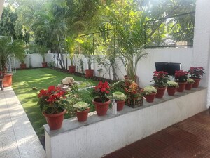 Balcony in 4 BHK Villa at Gulmohar Park – for Rent