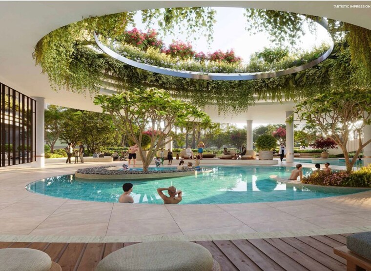 Swimming Pool, conscient-elaira-residences 4 Bedroom 2495 Sq.Ft. Apartment In Sector 80 Gurgaon 10262835