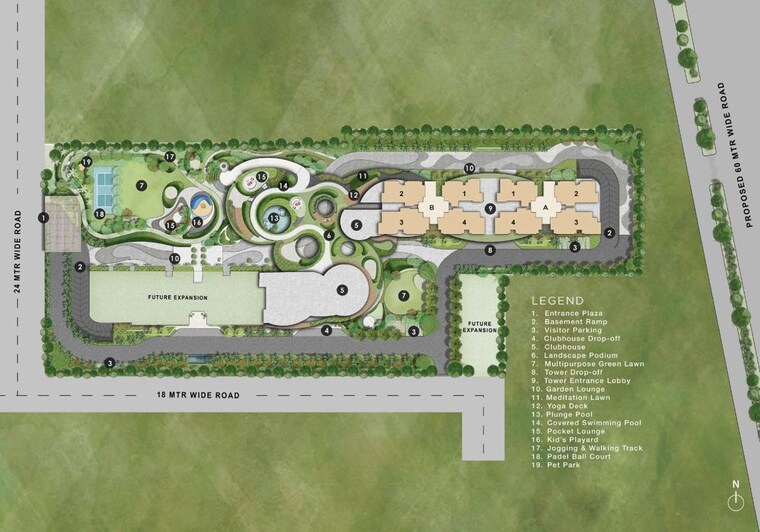 Master Plan, conscient-elaira-residences 4 Bedroom 2495 Sq.Ft. Apartment In Sector 80 Gurgaon 10262835