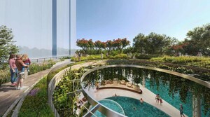 Balcony in 4 BHK Apartment at Conscient Elaira Residences, Sector 80 – for Sale