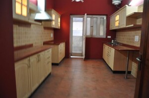 Kitchen in 4 BHK Villa at Nizamuddin East – for Rent