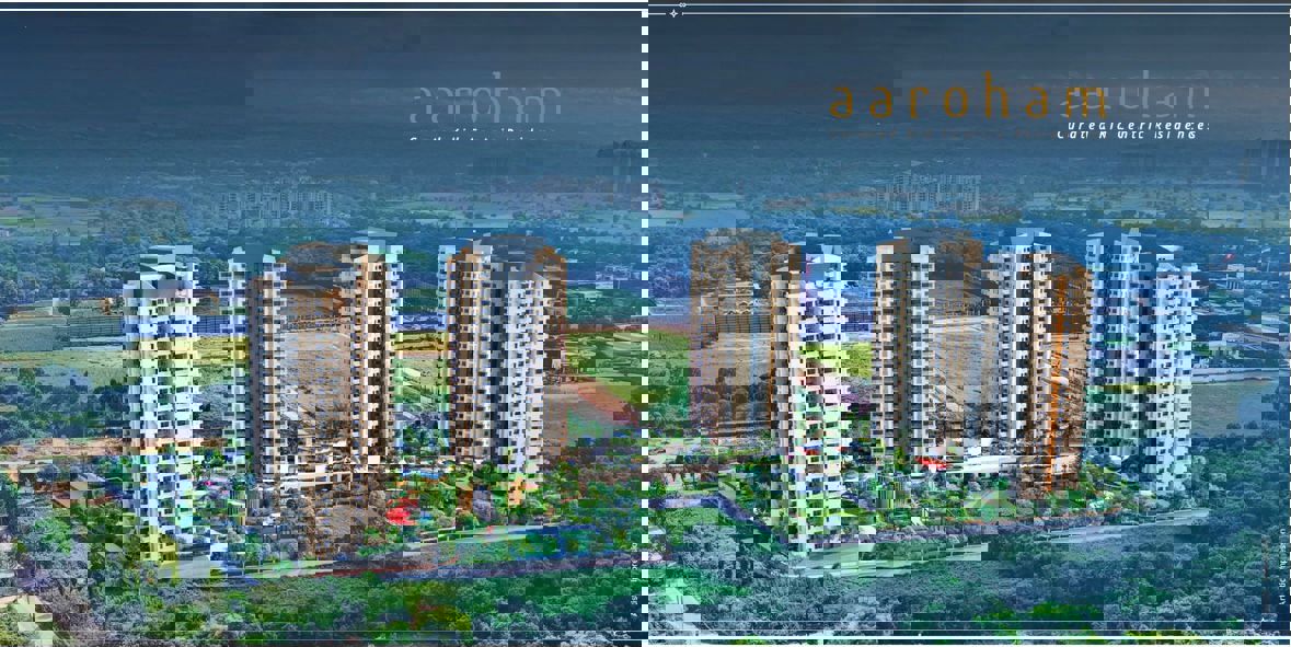 4 BHK + Extra Room 1569 Sq.Ft. Apartment in Ashiana Aaroham