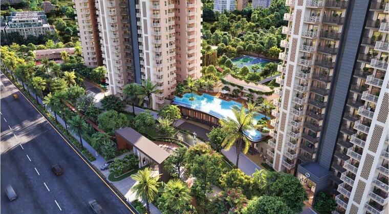 Garden, ashiana-aaroham 4 Bedroom 1569 Sq.Ft. Apartment In Sector 80 Gurgaon 10262864