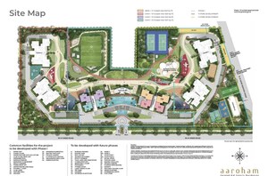 Master Plan in 3 BHK Apartment at Ashiana Aaroham, Sector 80 – for Sale